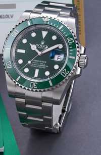 Rolex Submariner AUTOMATIC 41mm New Luxury GreenSilver Black A+