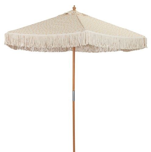 Ретро градински чадър с ресни
