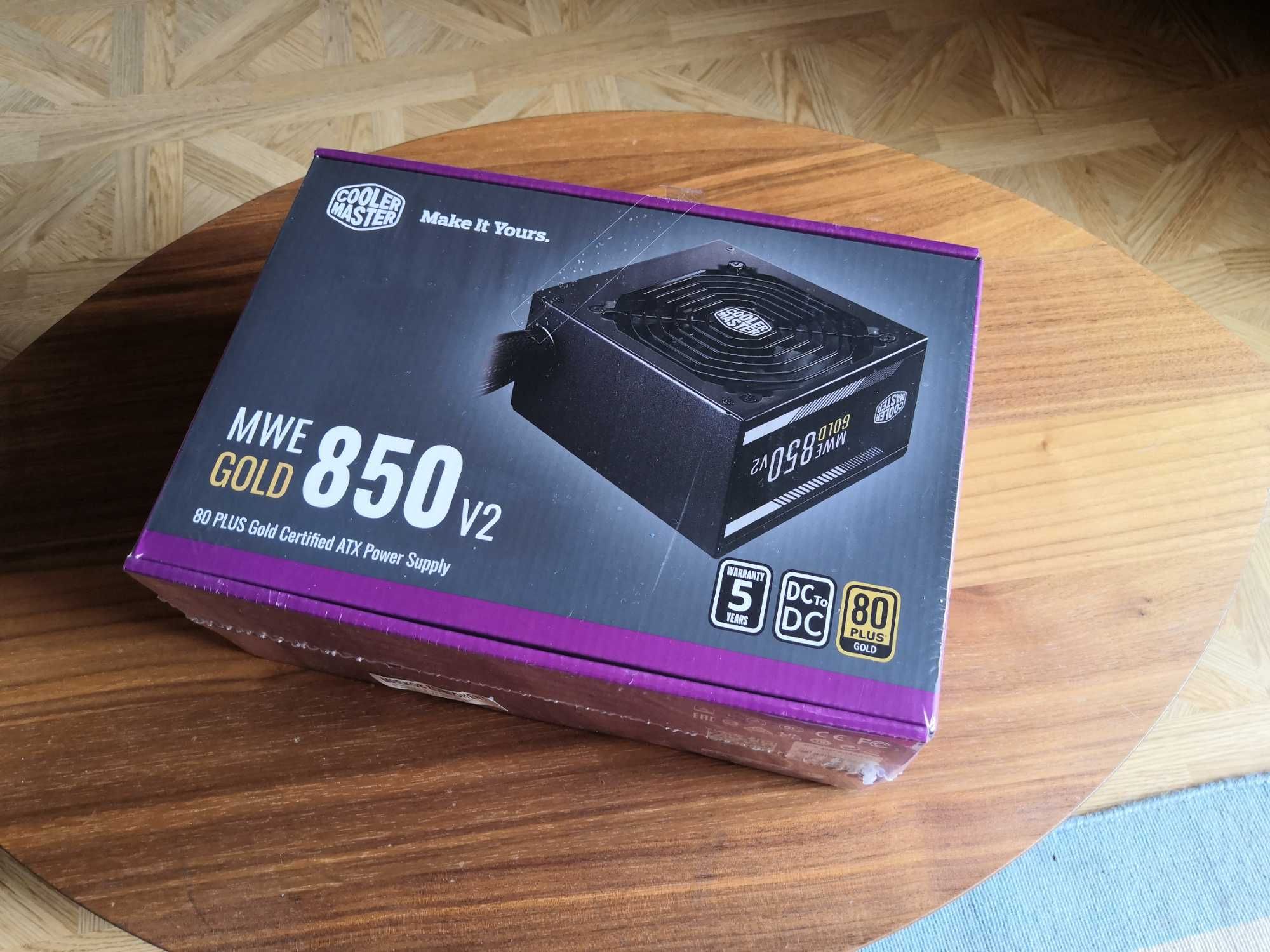 Чисто ново с гаранция модулно захранване Cooler Master MWEv2 Gold 850W