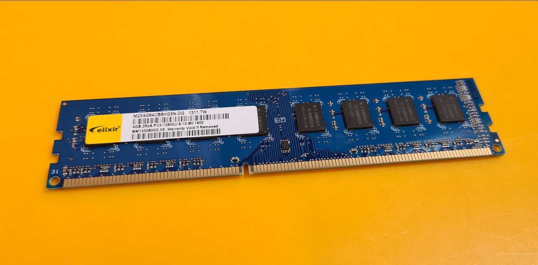 4GB DDR3 Desktop,1x4GB,Elixir,1600Mhz,PC3-12800,CL9,Doble Sided