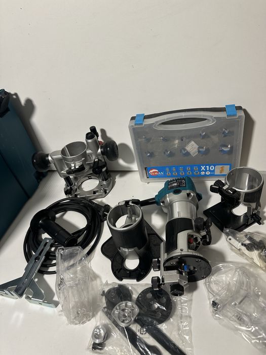 Freza festool makita kit complet RT702C NOU