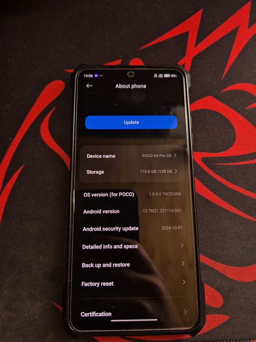 Xiaomi poco X4 Pro 5G