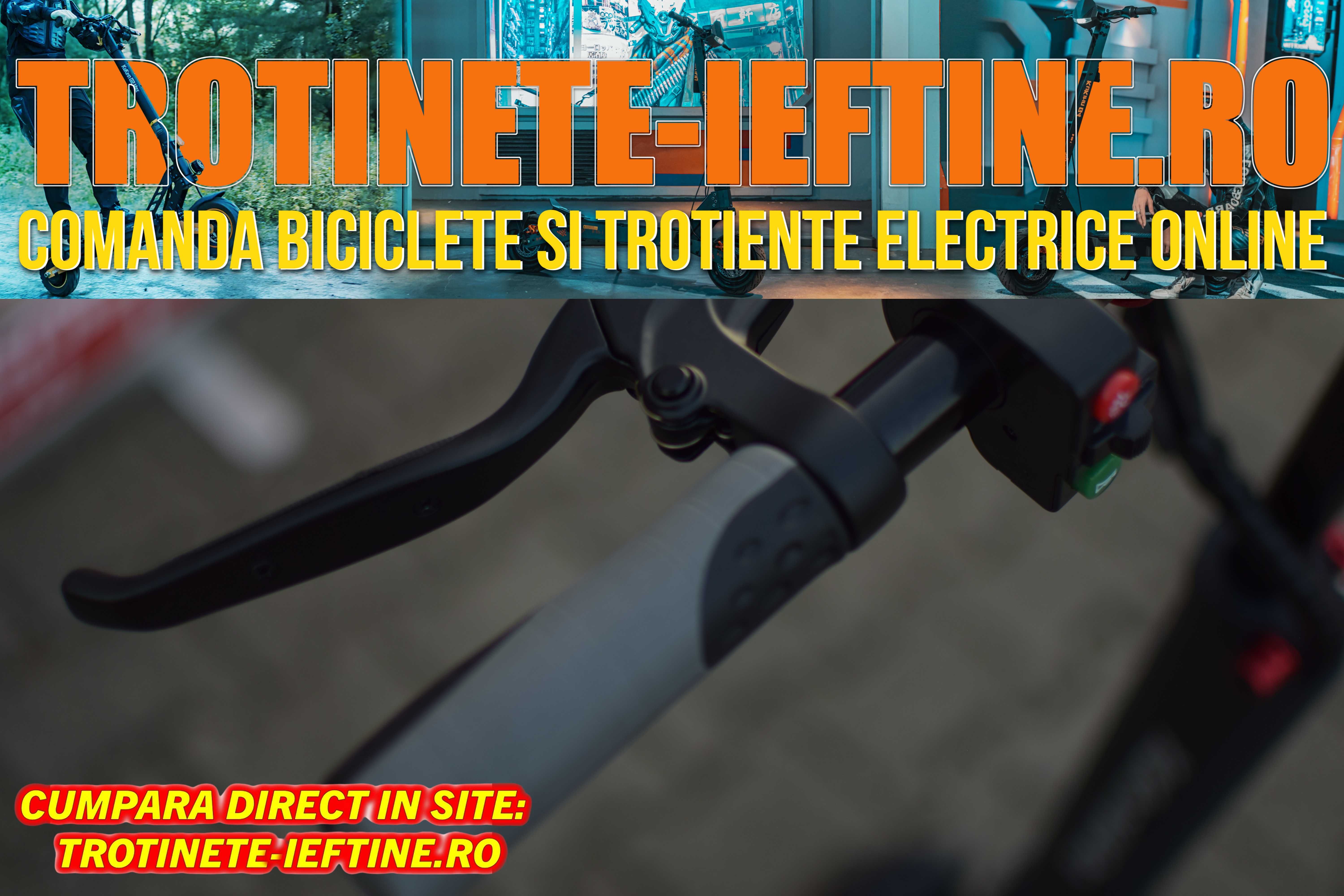 Trotinetă Electrică Nouă - Kugoo Kirin M4: Confort