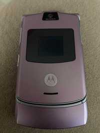 Motorola V3   2 броя  тъмно графитен+ Pink Rose
