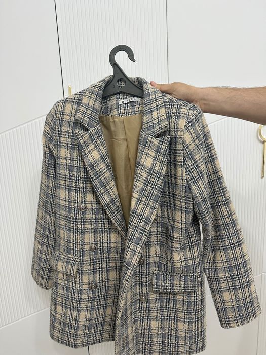 Твидовый пиджак,44р