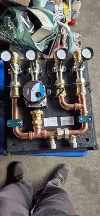 Schinbator de capdura modul pompe caldura  panouri solare