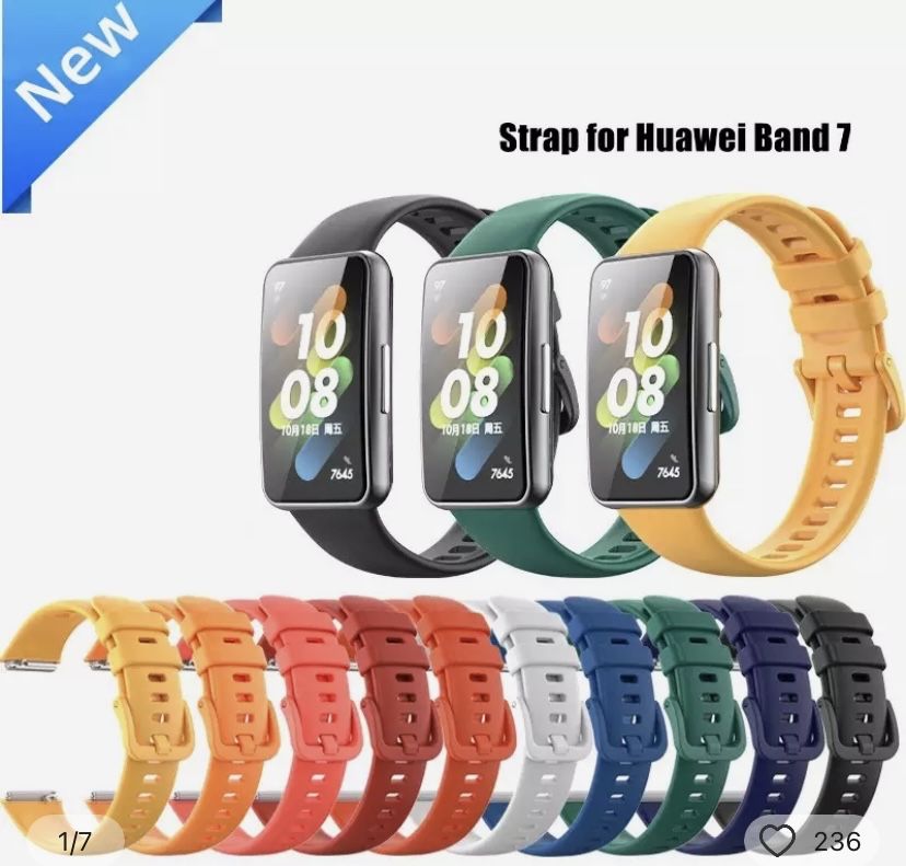 Curea ceas Silicon Huawei band 7