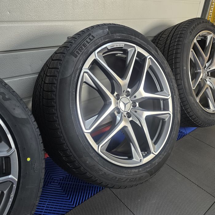 Оригинални 21"джанти за Mercedes GLE 53 AMG с нови гуми Pirelli