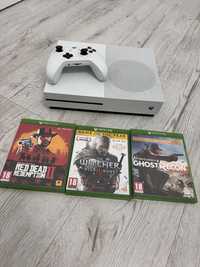 Xbox One S 1tb plus 3 jocuri