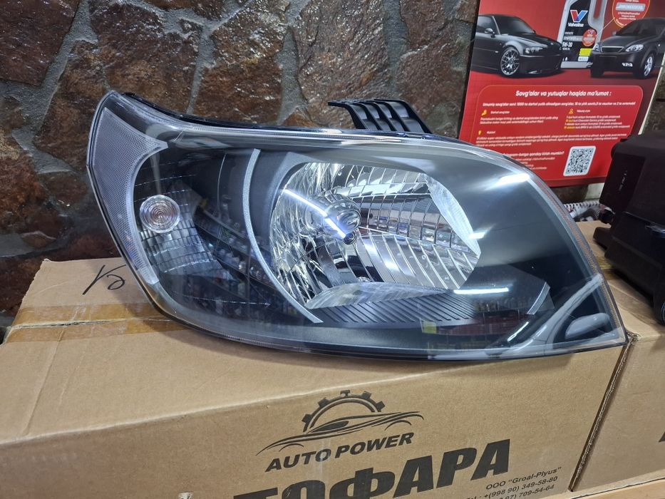 Фары на нексию 3 2 вида миднайд и мат блейк новые с гарантии