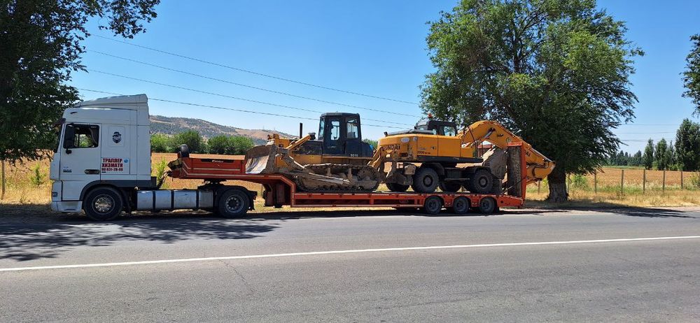 Услуги низко рамного тралла и эвакутор 24/7