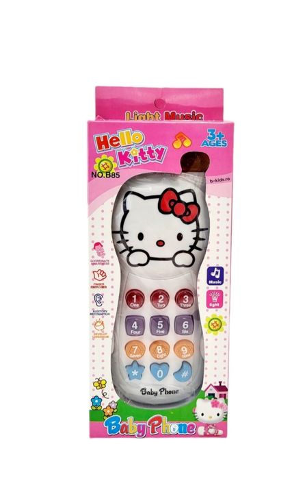 Telefon jucarie cu melodii-Hello Kitty