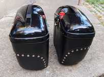 Cutii laterale motocicletă hardcase, cheie, cu sigla ta gravată cadou