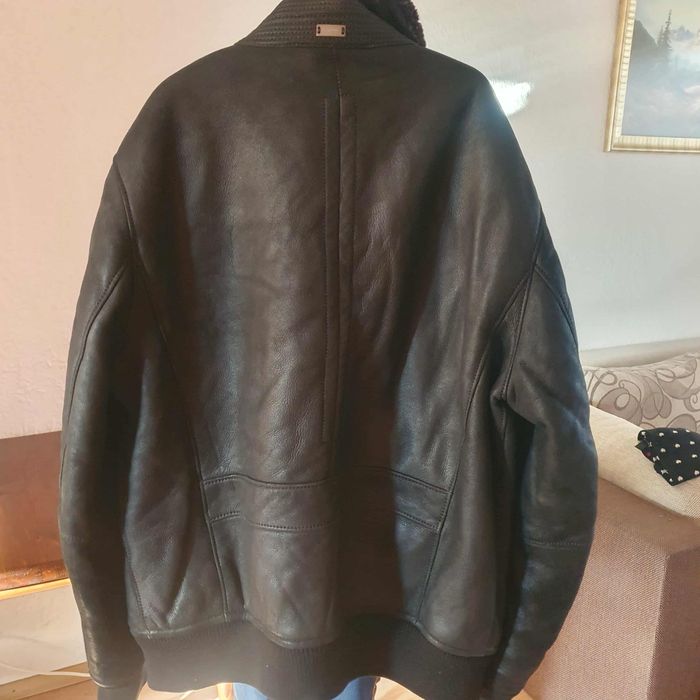 Мъжко кожено яке(естествена кожа)