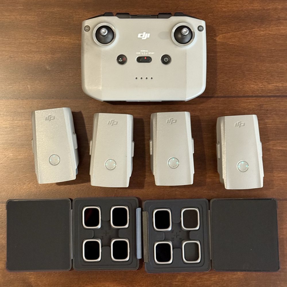 Drona DJI Air 2S Fly More Combo, ND Filters, Incarcator Masina