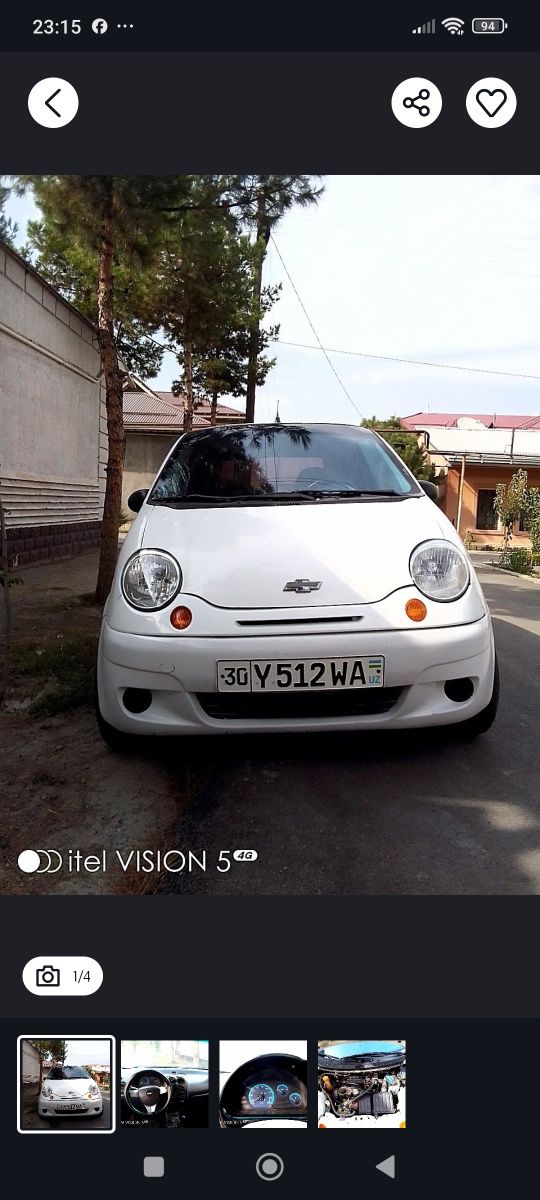 Matiz mix 2008 Yaxshi