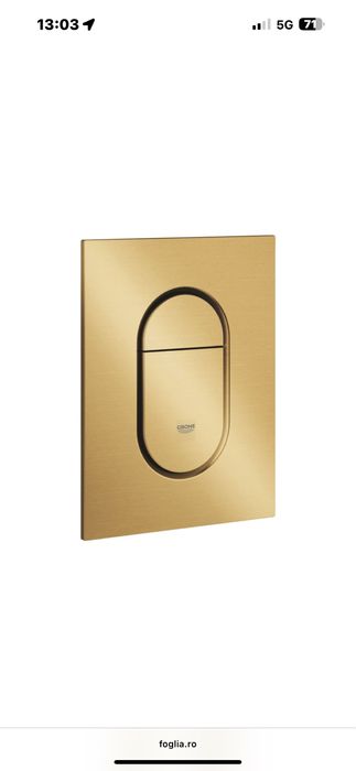 Clapeta de actionare Grohe marimea S