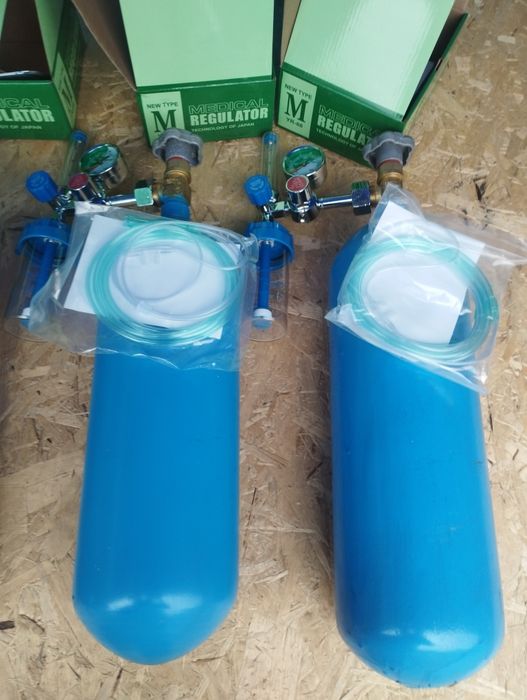 Медицинские кислородные баллоны заправленные