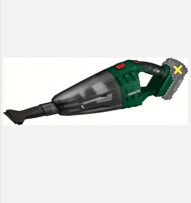 Parkside акумулаторна ръчна прахосмукачка 20V, Парксайд