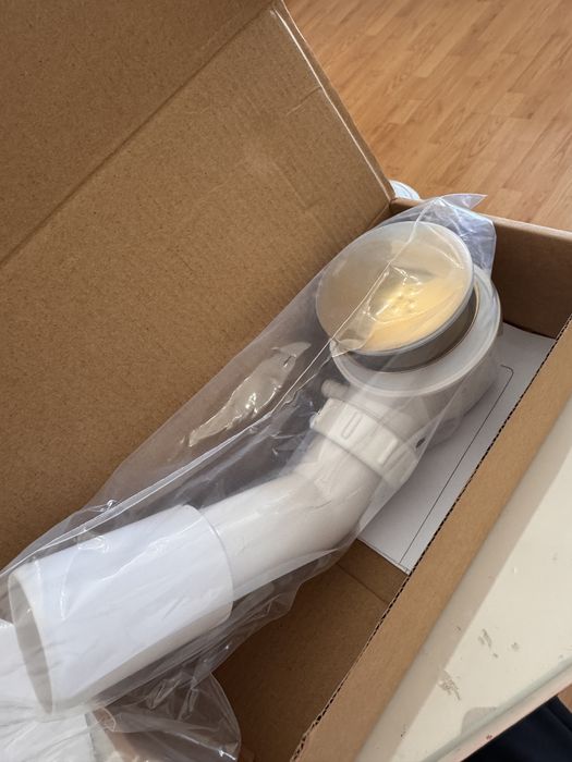 Vand Sifon cada click-clack Cersanit auriu lucios