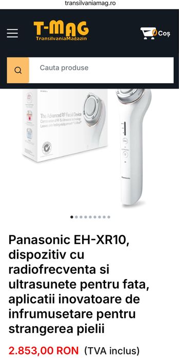 Aparat profesional masaj facial Panasonic EH-XR10-N Nou