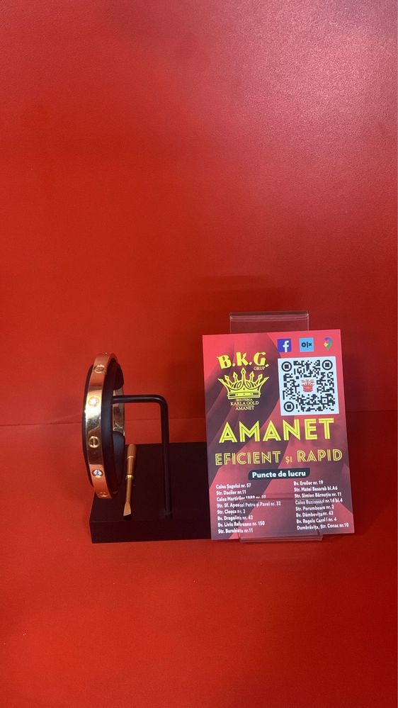 Brățară Cartier aur 18K Amanet BKG