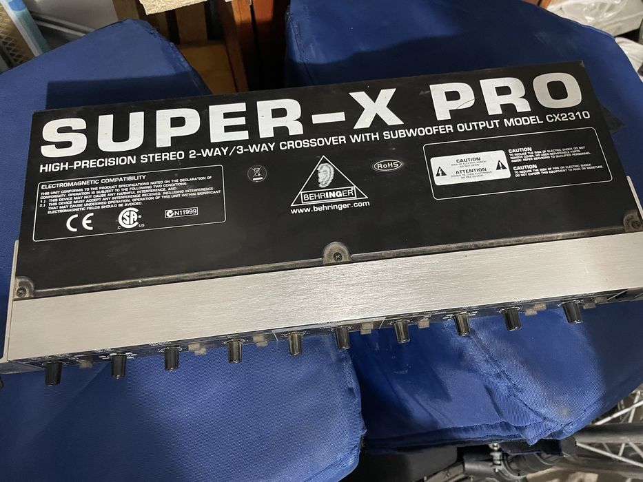 Behringer super x pro crossover