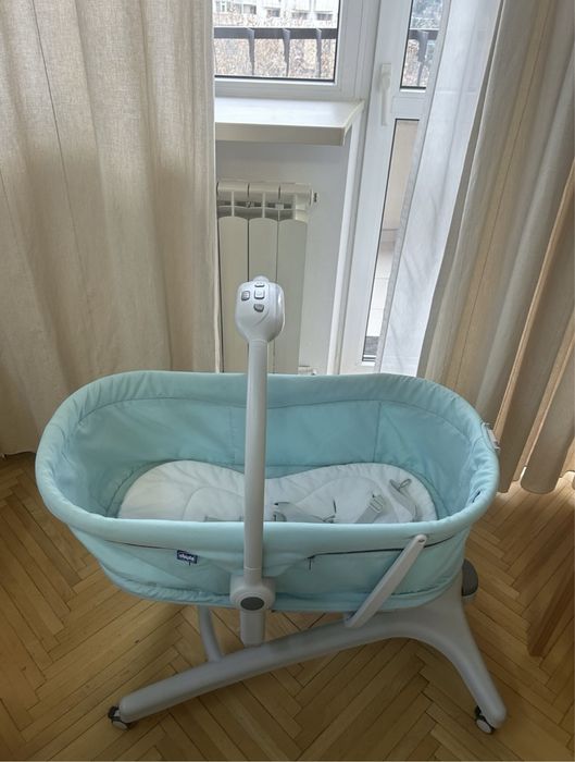 Patut 4 in 1: patut, sezlong, scaunel, fotoliu Chicco, Baby Hug