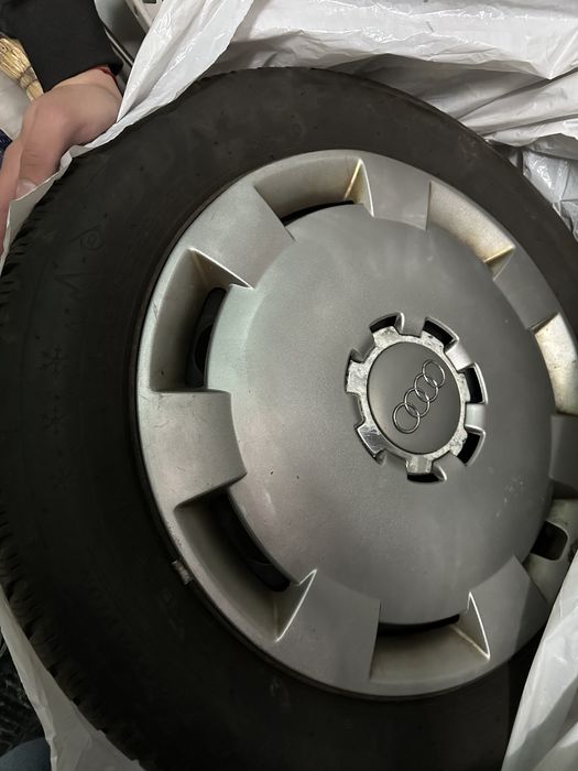 Железни джанти с тазове Ауди 205/55/16