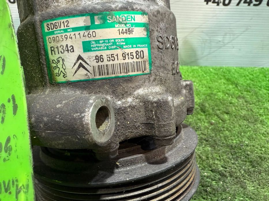 COMPRESOR AC CITROEN / FIAT / PEUGEOT / RENAULT / COD OEM 9655191580