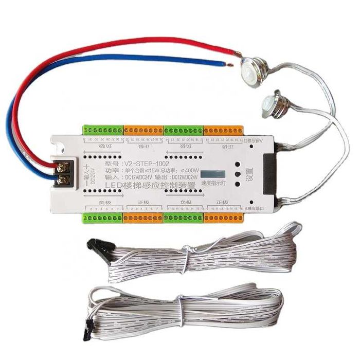 Kit led iluminat inteligent si dinamic trepte, scari. Kit complet.