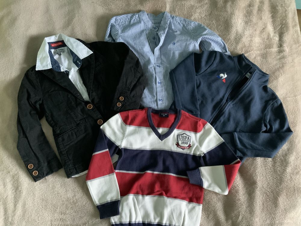 Детски дрехи,ризи,сако,половер,суитшерт /Gang,USPA,Le Coq Sportif,HM
