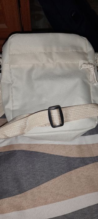 Барсетка полиэстер, оксфорд белый, молочный