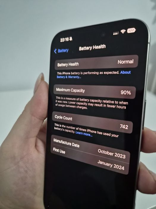 Iphone 15 Pro Natural Titanium
