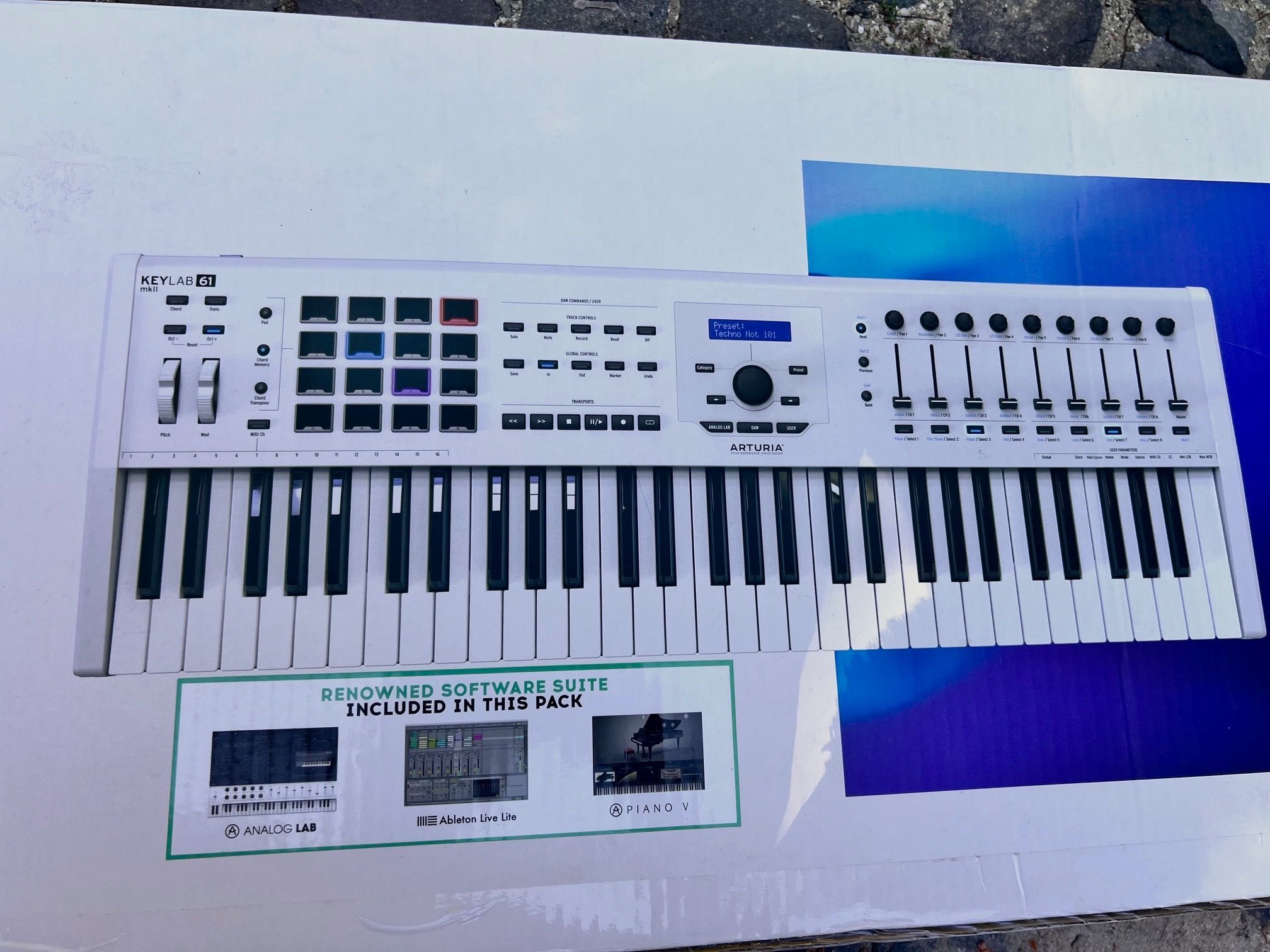 Arturia Keylab mkII 61 Claviatură MIDI White - noua impecabila, orga