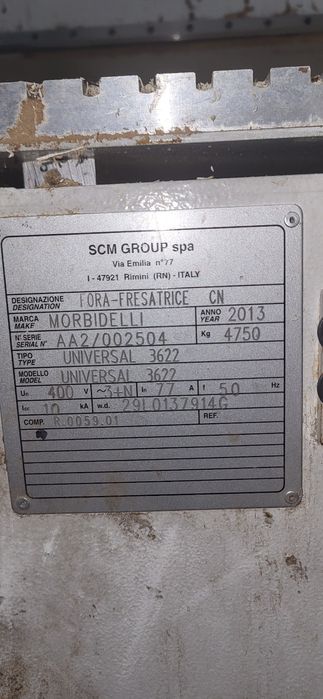 CNC universal 3622 Morbidelli