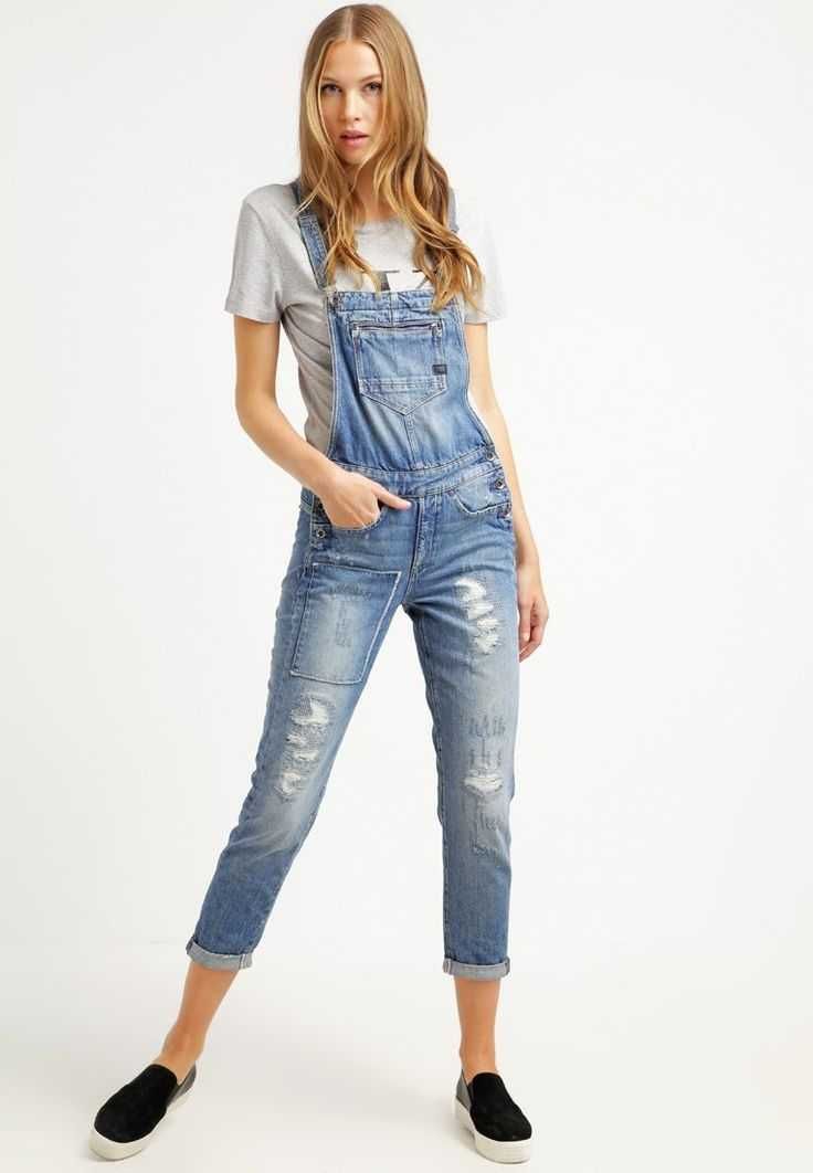 Дънков гащеризон G Star Midge Slim Salopette Jumpsuit