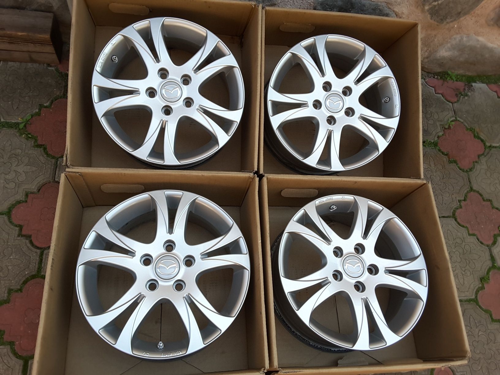 jante aliaj 16; 5x114,3; originale Mazda cx-3 CX3, Mazda 3, 6