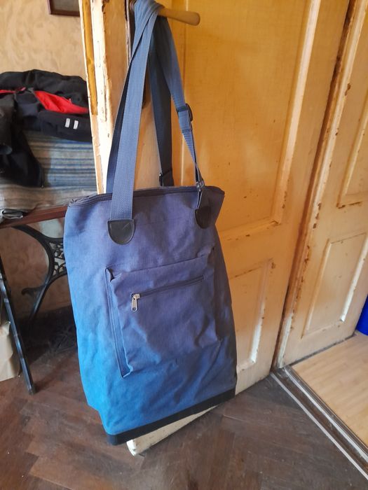 Cărucior Sacoșe piață cu rotile