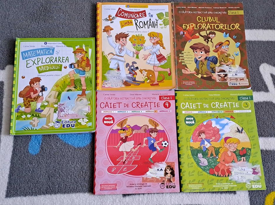 Caiete optionale CLR si MEM clasa I