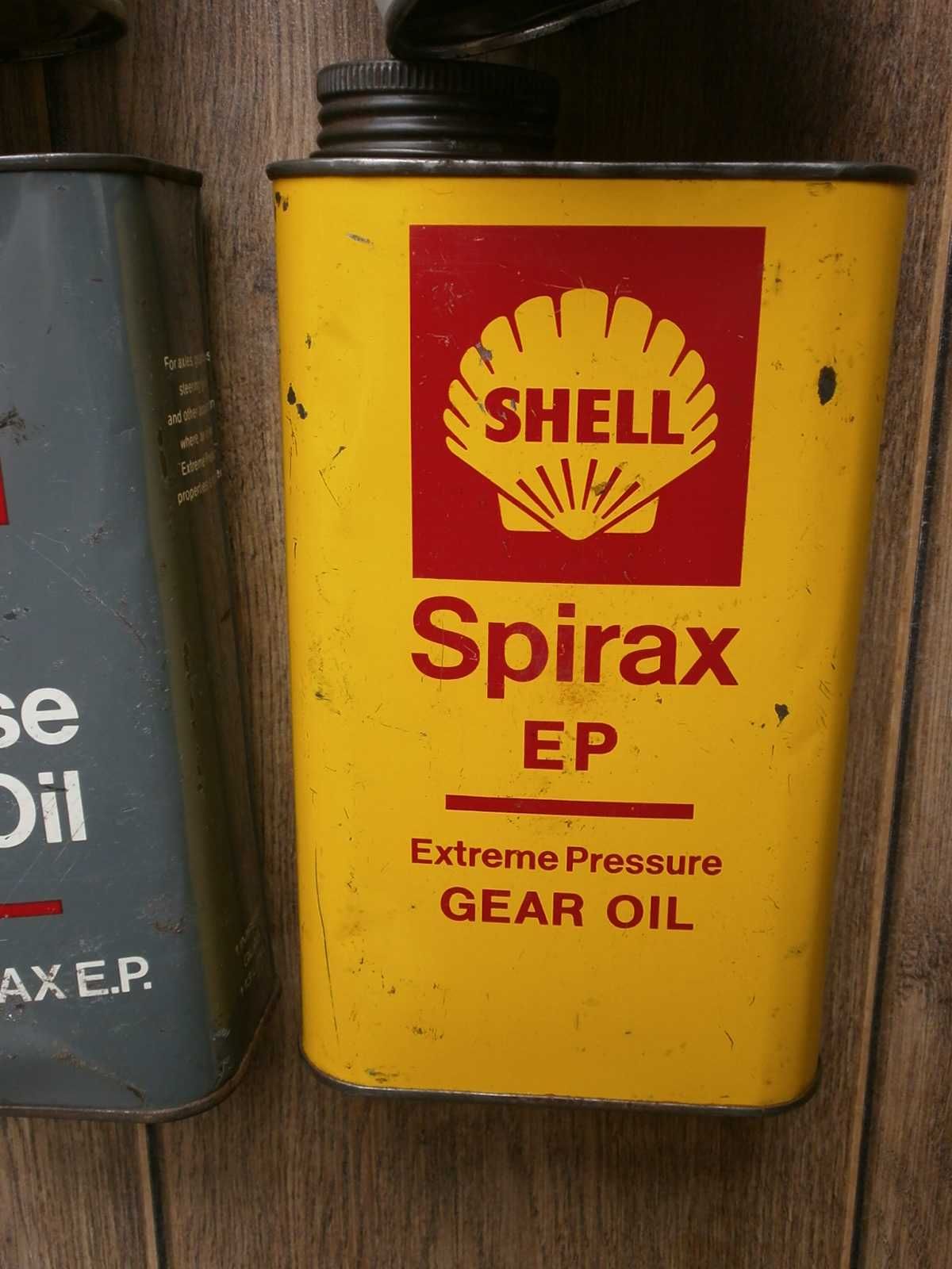 Vintage Ламаринени Кутии от 60те SHELL от САЩ