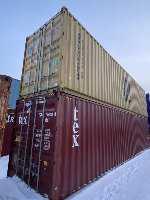 Контейнера 40 футовые МОРСКИЕ 2,9 высотой HQ Большом Количестве- Выбор