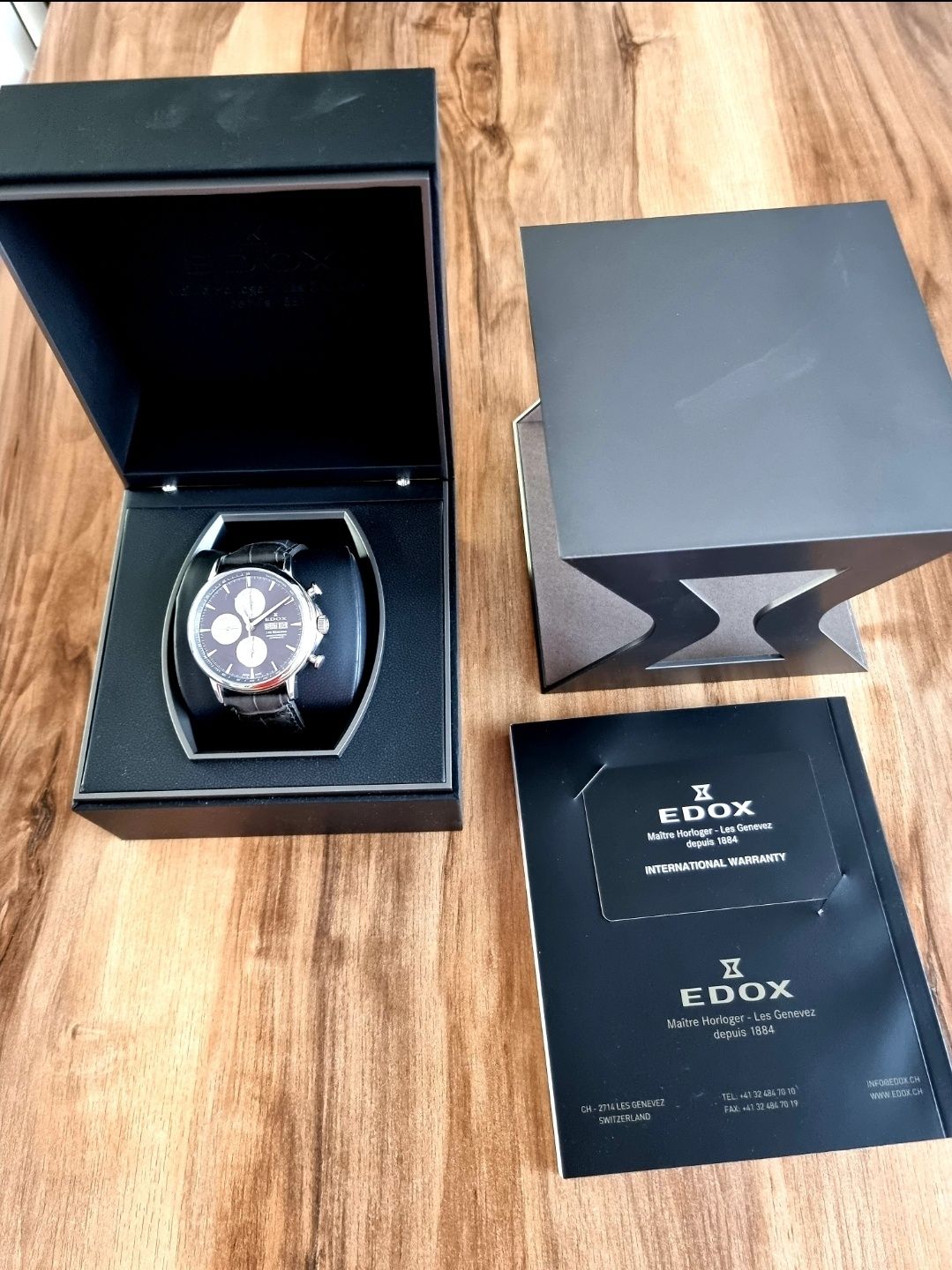 Продаются швейцарские часы Edox Les Bemonts