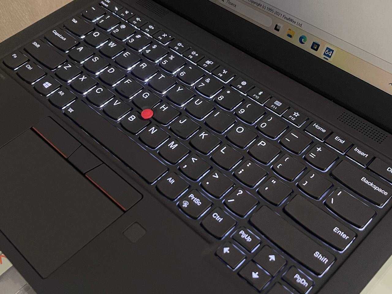 Lenovo ThinkPad X1 Carbon Gen7 Core i7-10510U ram 16 ssd 512 сенсорный