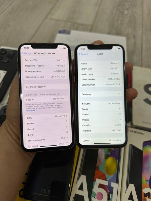 iphone x 2 ta bor