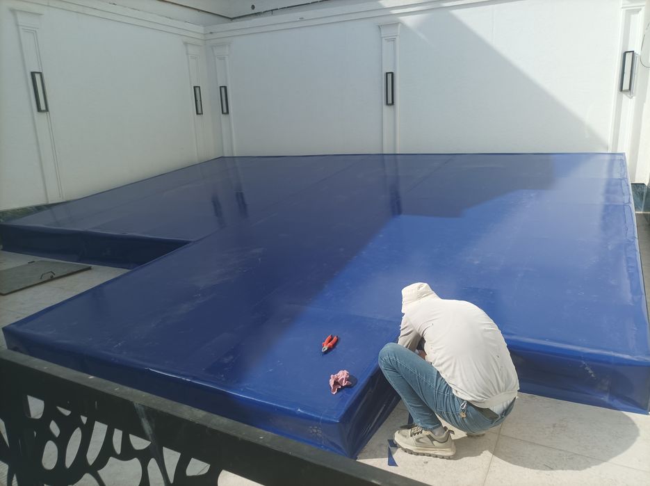 Банер вабаннер установка бассейн епамиз