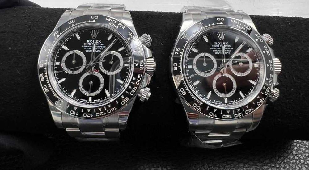 Rolex Daytona 4131 silver / black dial