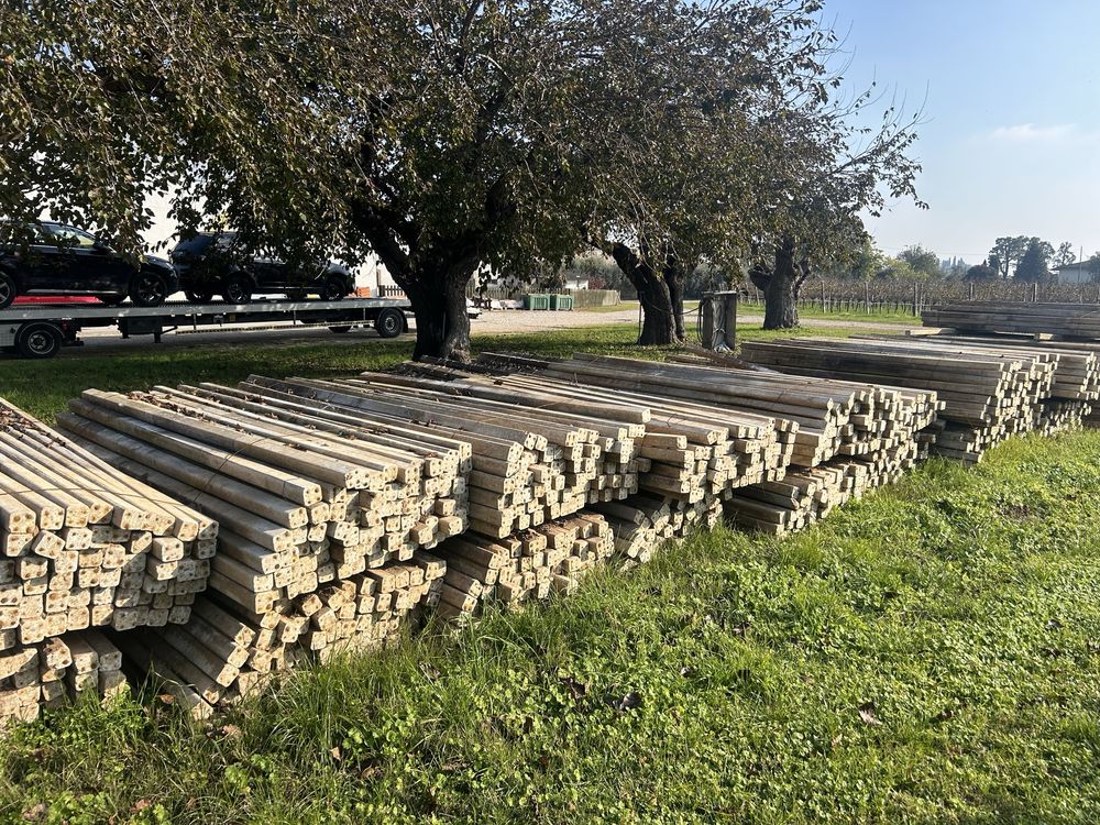 STALPI DIN BETON cu 4 fire de fier