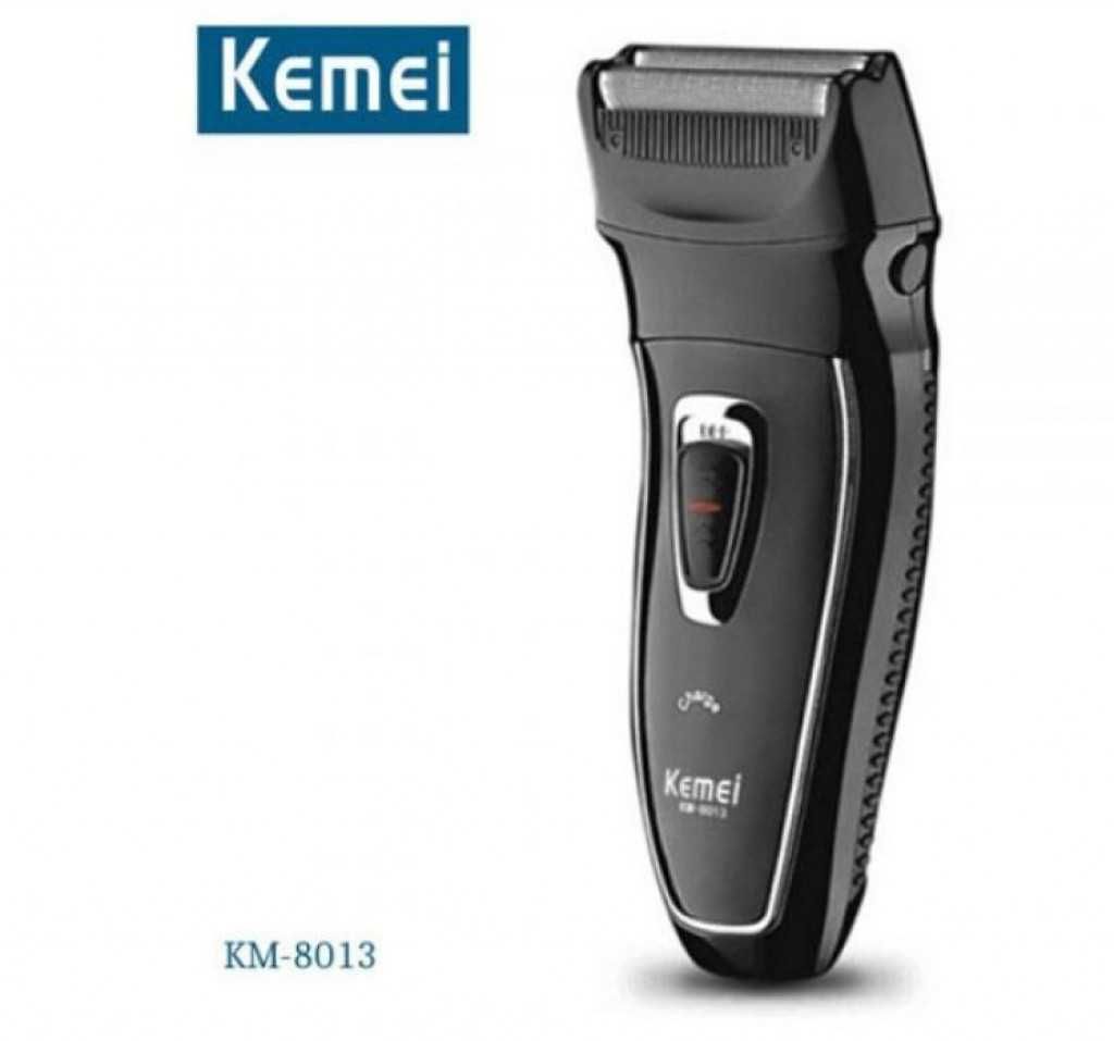 Тример за мъже Kemei KM-8013 с миеща се глава, Черен