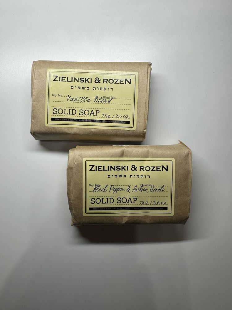 Парфюмированное мыло Zielinski&Rozen